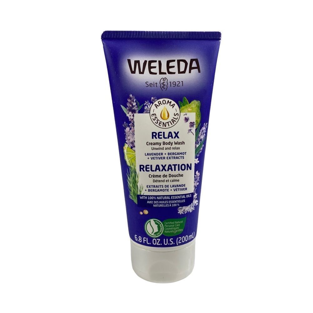 Weleda Aroma Essentials Relax Creamy Body Wash Paraben Free